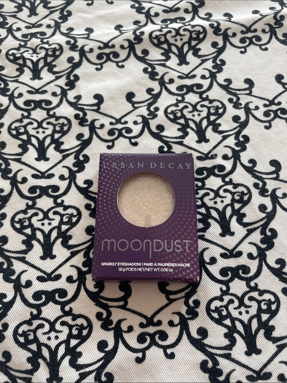 NIB! Urban Decay Space Cowboy Moondust Sparkly Eyeshadow - Shimmery Champagne